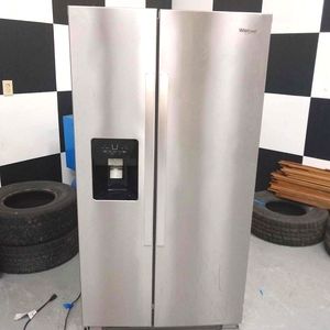 WHIRLPOOL 36" Stainless Steel Side by Side